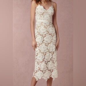 Catherine Deane Frida Midi Dress
Floral Lace Midi Dress